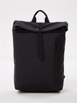 Рюкзак ZAIN 1030 Роллтоп водонепроницаемый 15,6 "Черный" - фото 8202