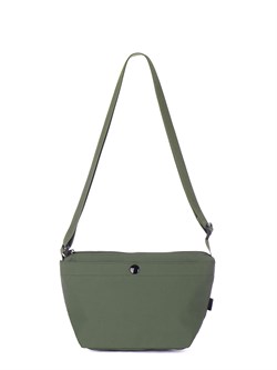 Сумка 1151 "ZAIN small zip crossbody bag" Оливковый - фото 8812
