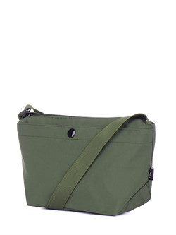 Сумка 1151 "ZAIN small zip crossbody bag" Оливковый - фото 8814