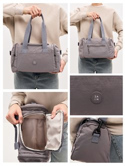 Сумка спортивная 1157 "ZAIN mini duffle" Сиреневый - фото 8842