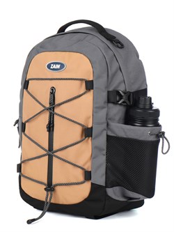 Рюкзак с резинкой ZAIN 1220 "Графитово-песочный" - фото 9021