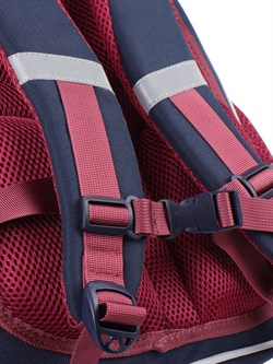 Рюкзак школьный ZAIN анатомический 1231 "Синий-бордо" - фото 9072