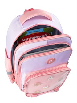 Рюкзак школьный ZAIN анатомический 1233 "Розовый" - фото 9084