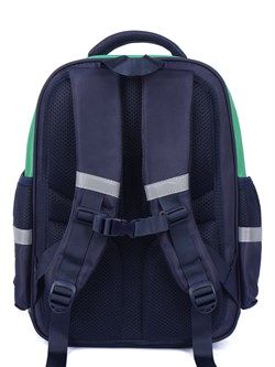 Рюкзак школьный ZAIN анатомический 1235 "Сине-зеленый" - фото 9097