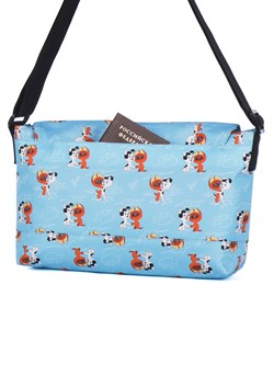 Сумка-мессенджер 1241 ZAIN х Союзмультфильм Голубой - фото 9141