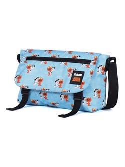 Сумка-мессенджер 1241 ZAIN х Союзмультфильм Голубой - фото 9145