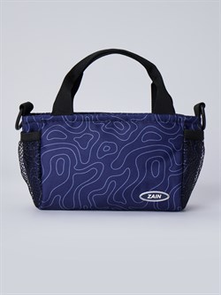 Сумка 1244 ZAIN "Mini Tote" blue lines - фото 9217