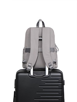 Рюкзак ZAIN Campus Lite pack 1288 серо-фиолетовый - фото 9316