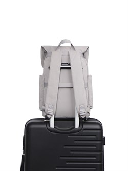 Рюкзак ZAIN Daily Nylon pack 1286 серый - фото 9333