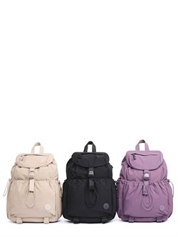 Рюкзак ZAIN Nylon Puff 1282 бежевый - фото 9358
