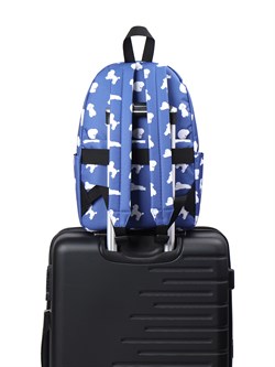 Рюкзак ZAIN 1299 "Пудели" синий - фото 9392