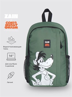 Рюкзак 1239 ZAIN х Союзмультфильм "Хаки" - фото 9405